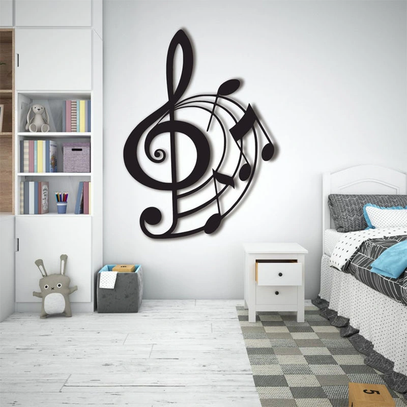 Decorative Metal Large Iron Wall Art for Music